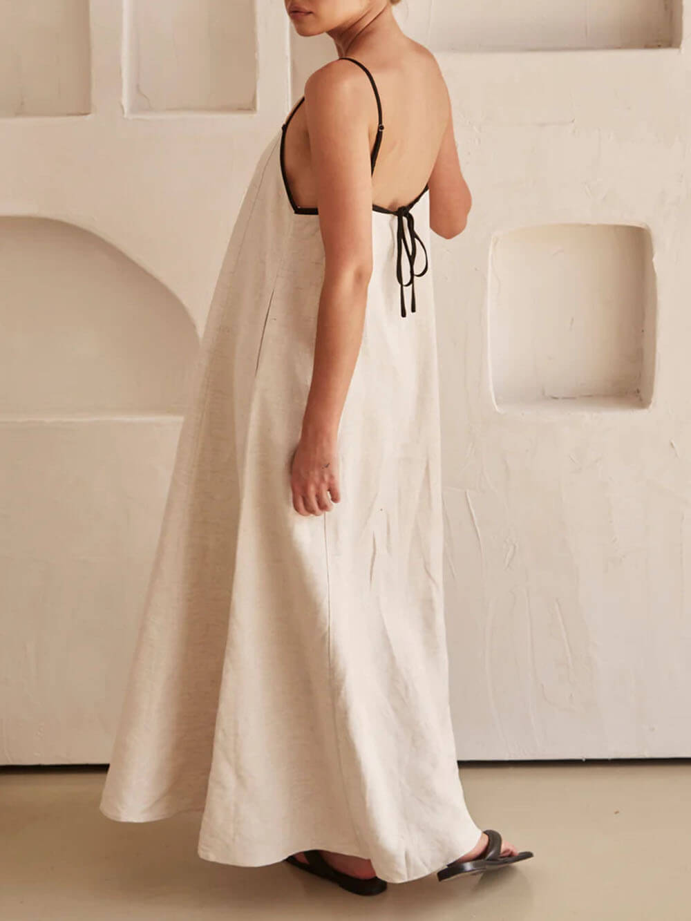 Vestido de corte evasé