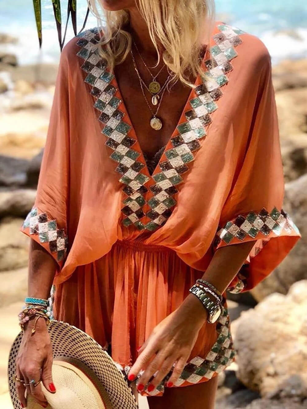 Kimono estampado