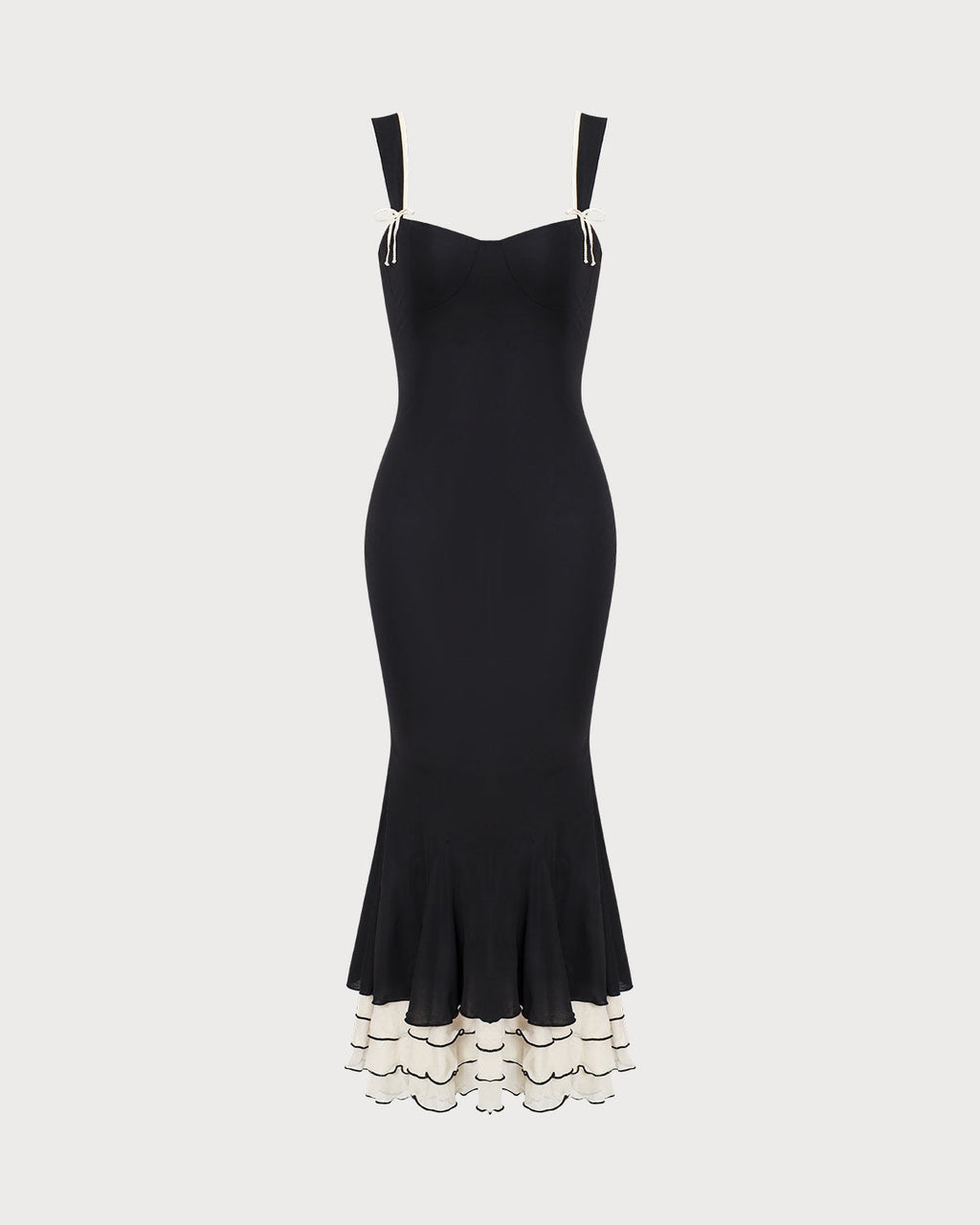 Vestido largo lencero Black Sweetheart
