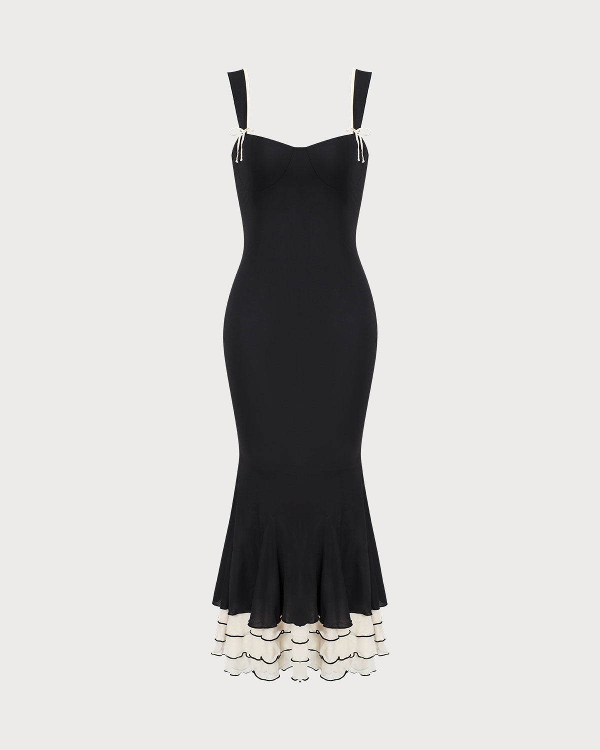 Vestido largo lencero Black Sweetheart