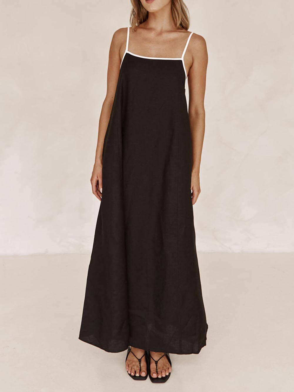 Vestido de corte evasé