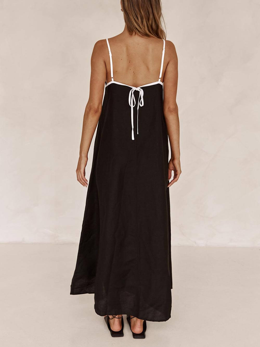 Vestido de corte evasé