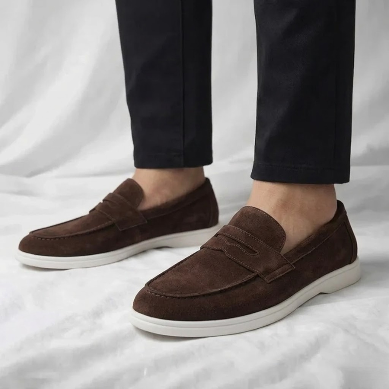 Mocasines de ante Bancroft