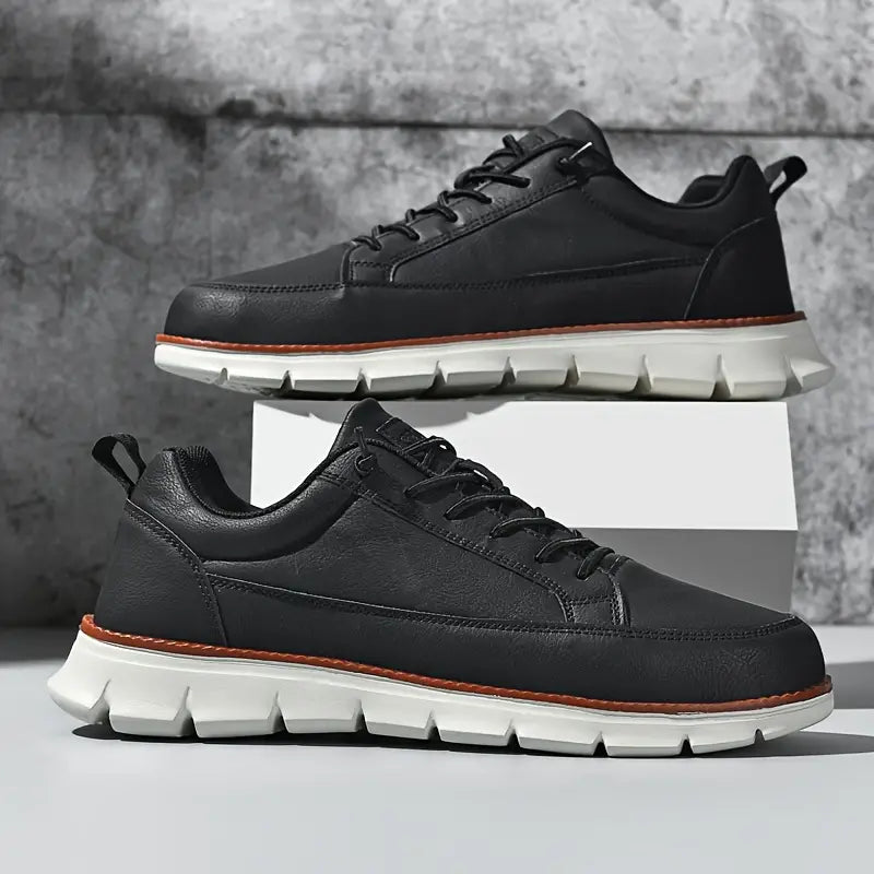Zapatillas de piel Leo Crafted
