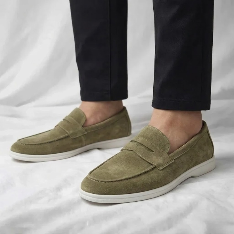 Mocasines de ante Bancroft