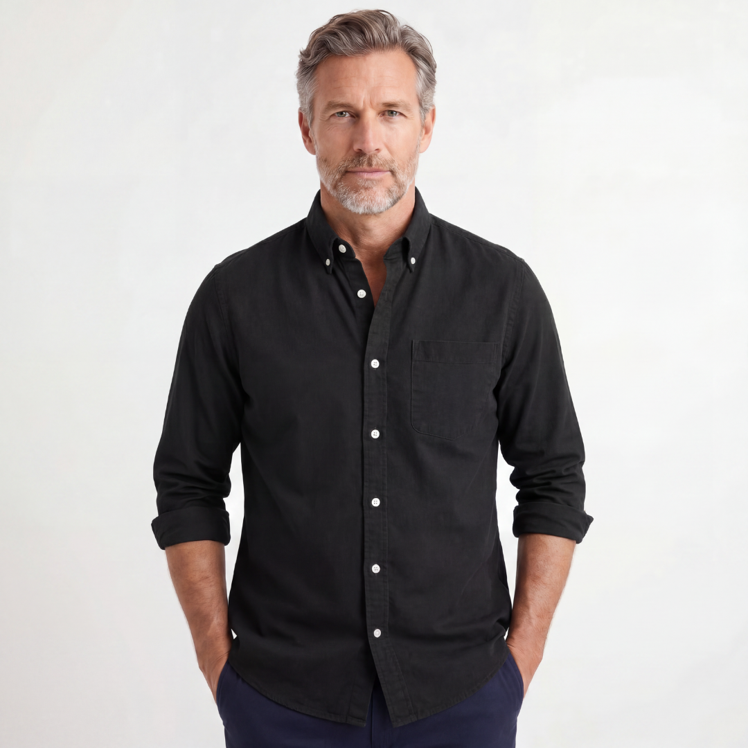 Camisa de lino Kensington Chest-pocket