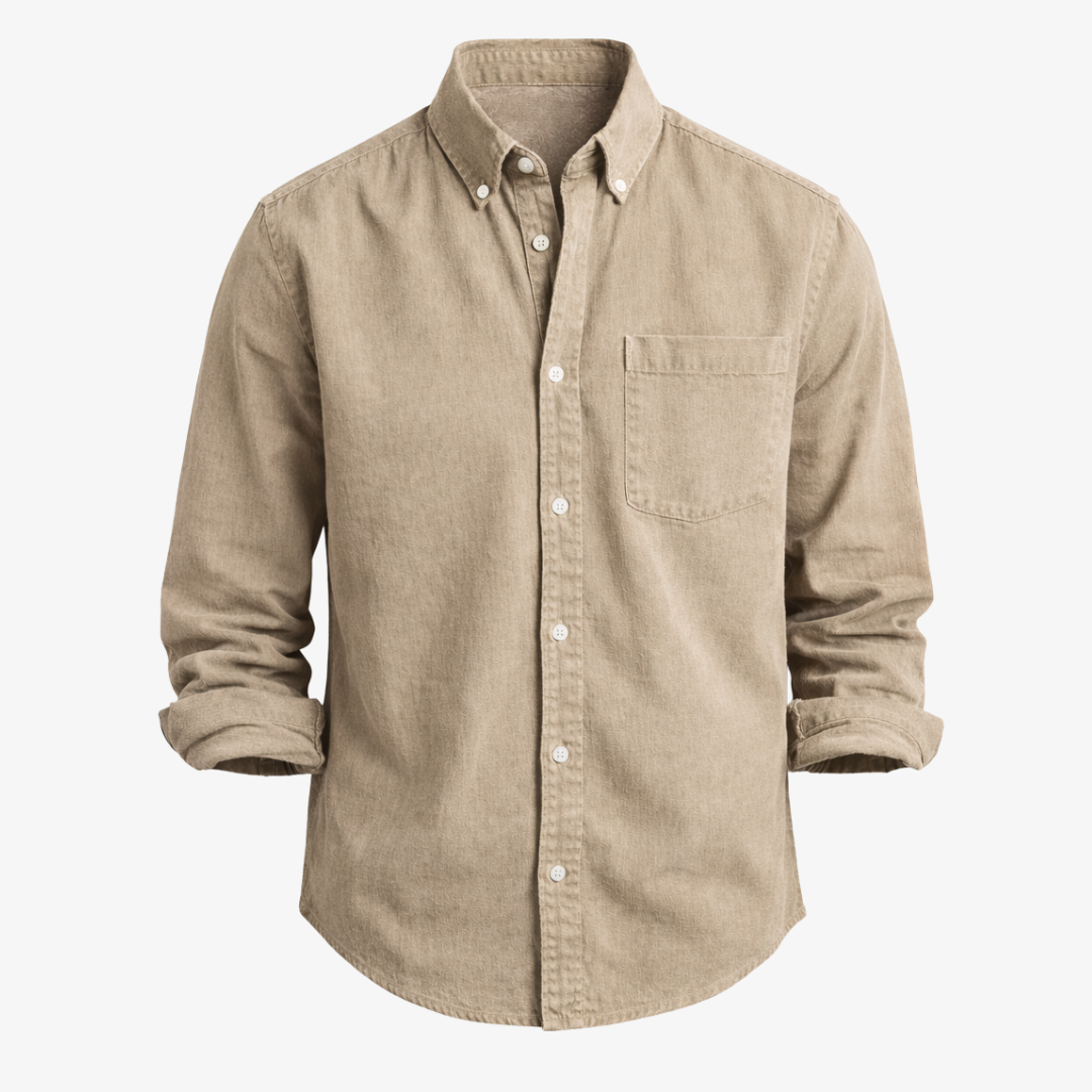 Camisa de lino Kensington Chest-pocket