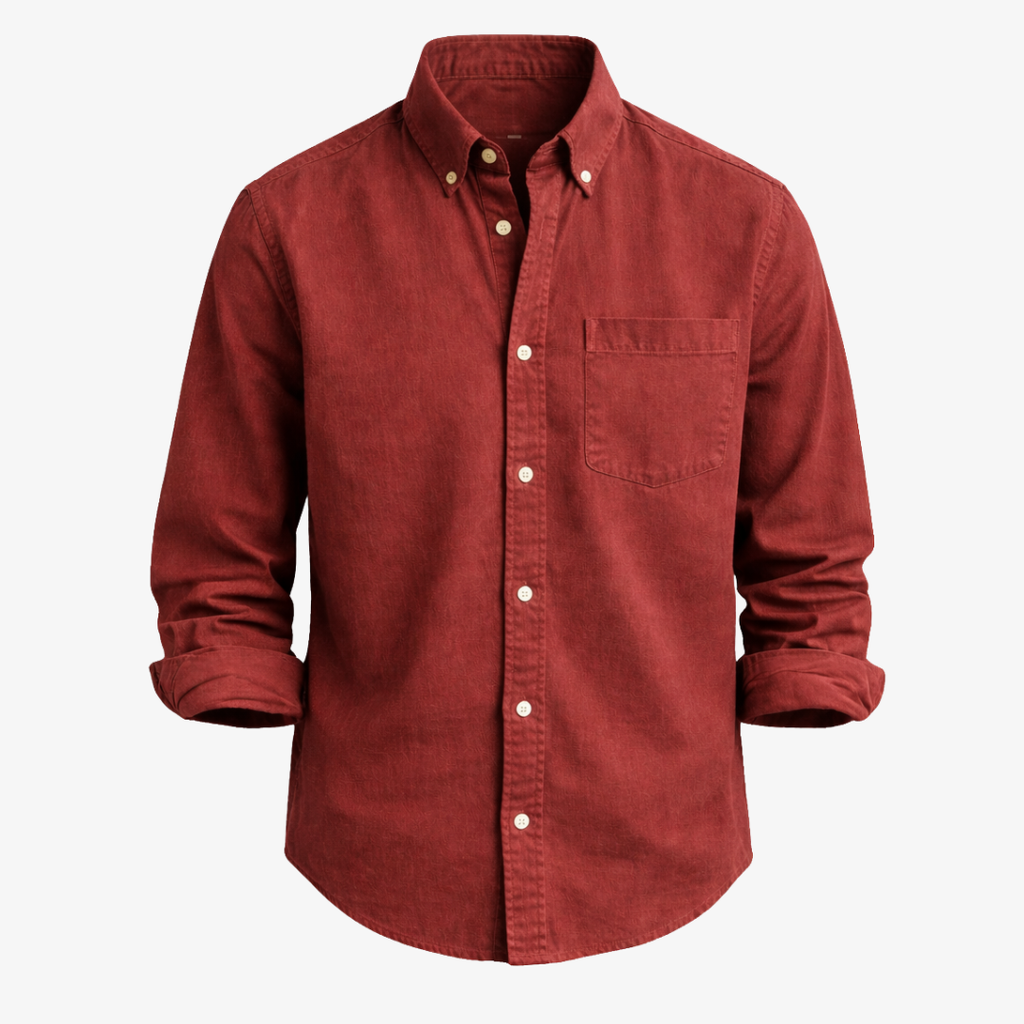 Camisa de lino Kensington Chest-pocket