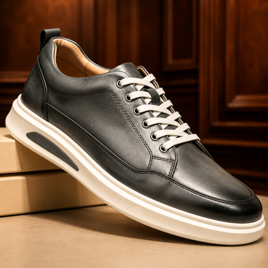 Zapatillas hecho a mano de piel Sawyer