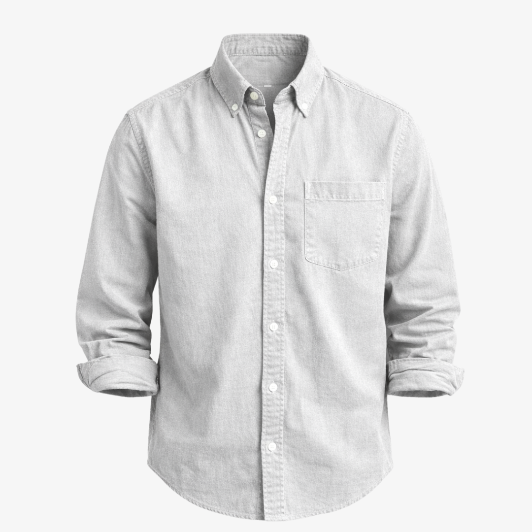 Camisa de lino Kensington Chest-pocket