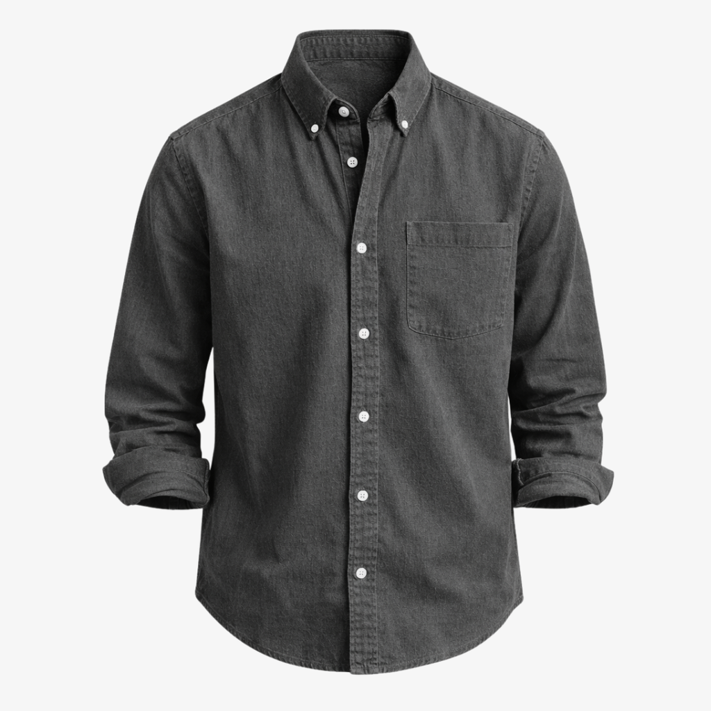 Camisa de lino Kensington Chest-pocket