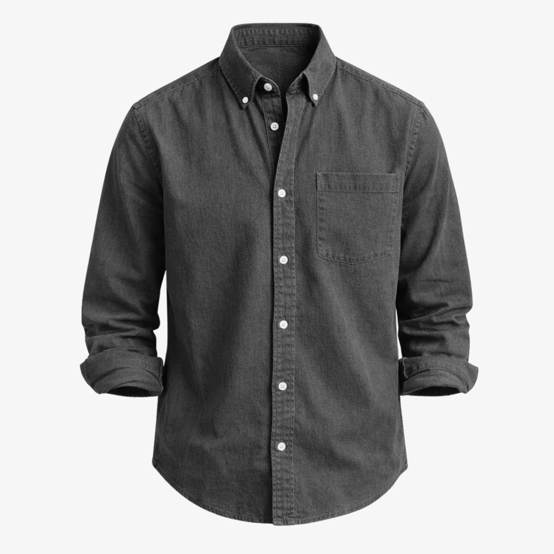 Camisa de lino Kensington Chest-pocket