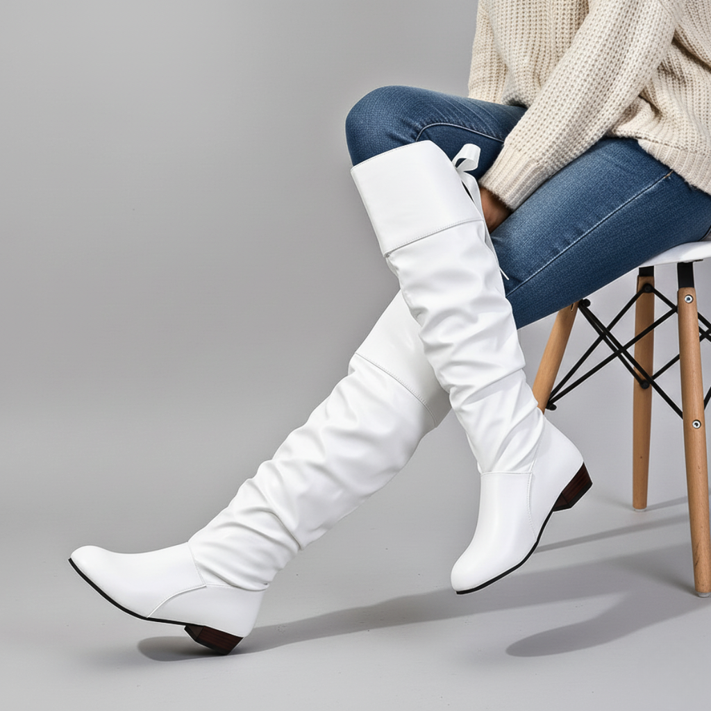 Botas de piel Anoura