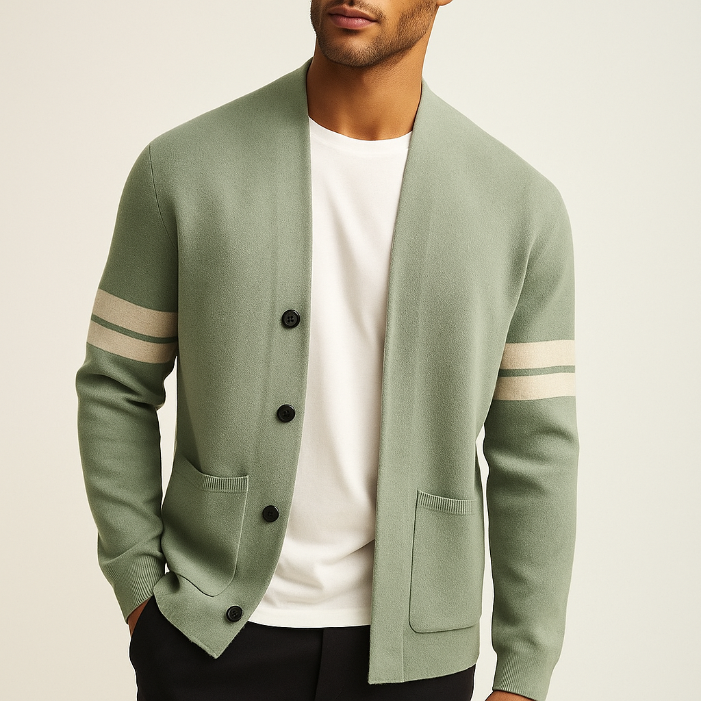 Cárdigan de punto Finn Fine-knit