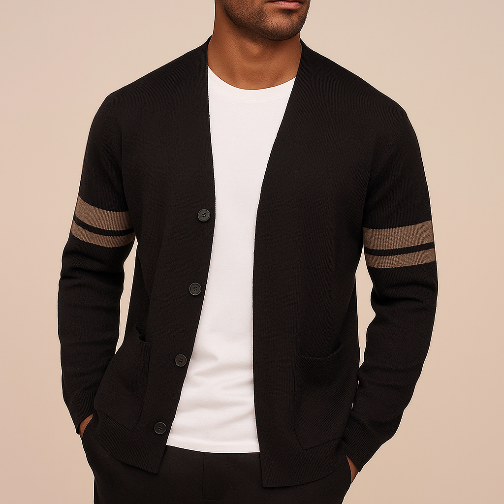 Cárdigan de punto Finn Fine-knit