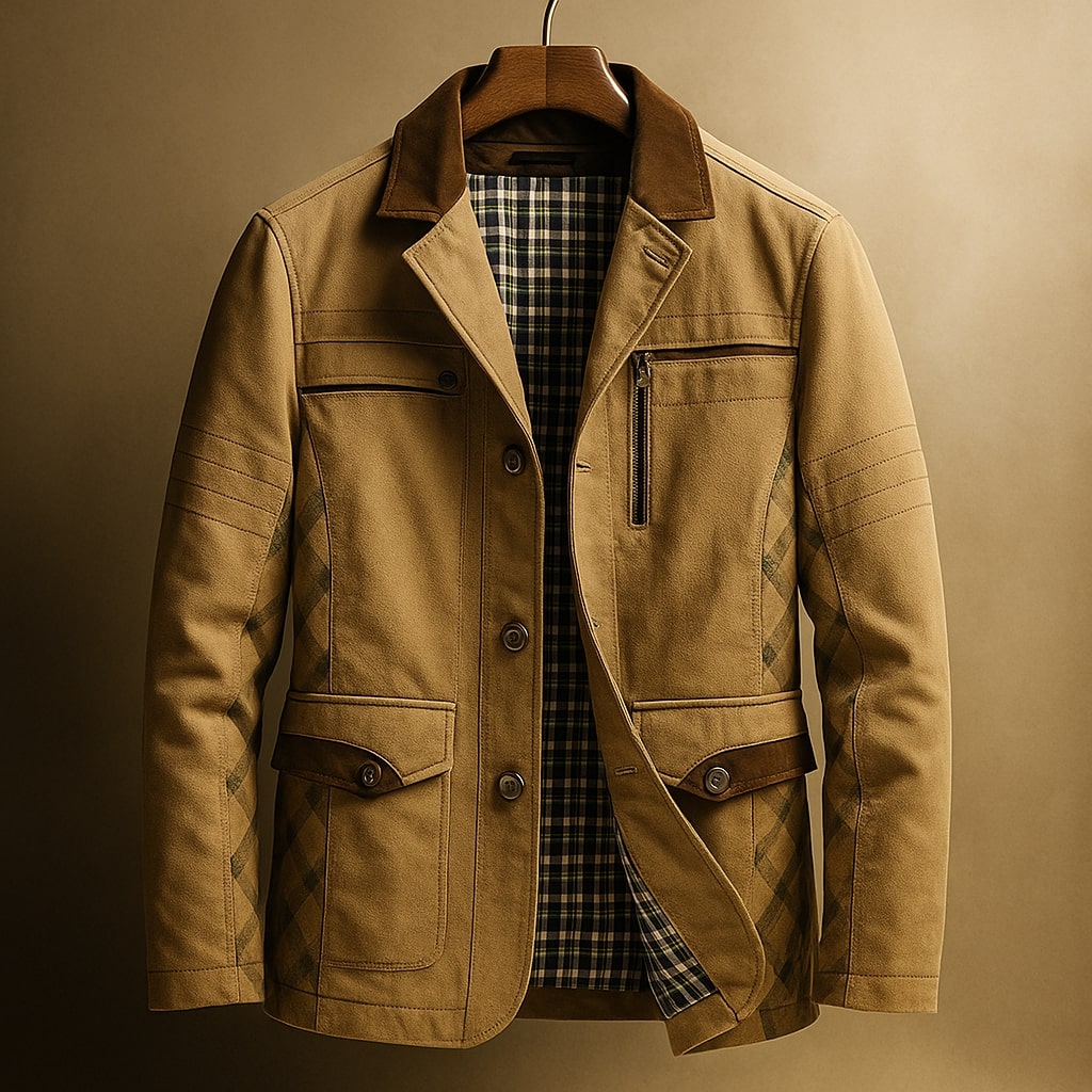 Chaqueta de algodón Kensington