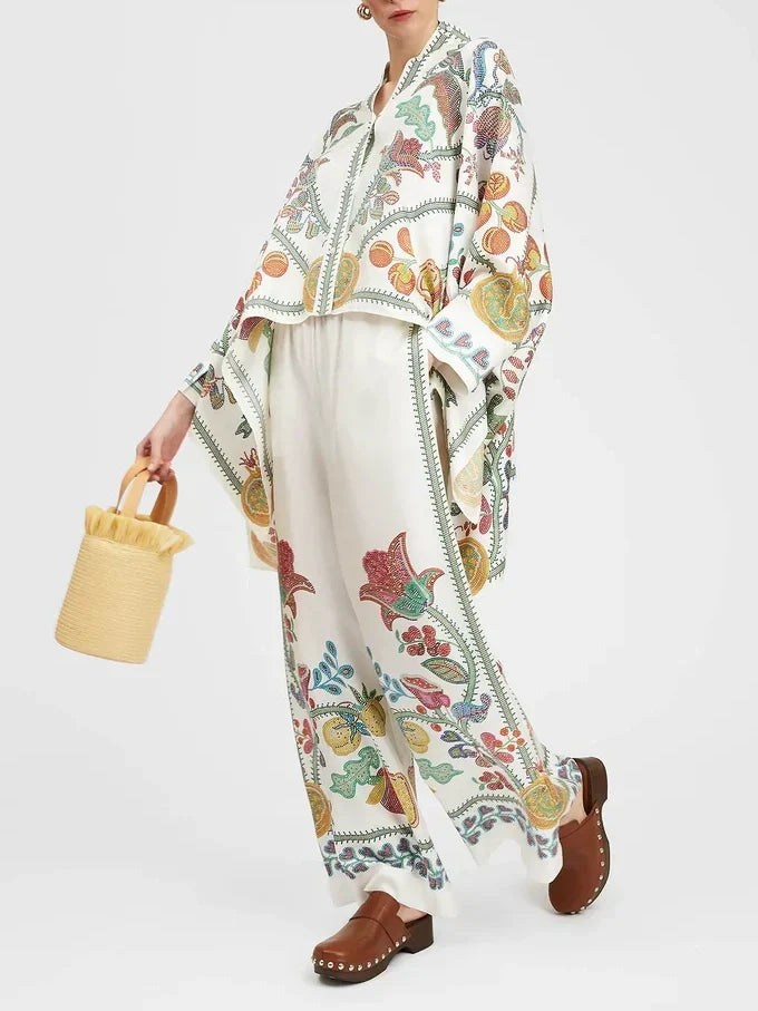 Conjunto estampado Florals