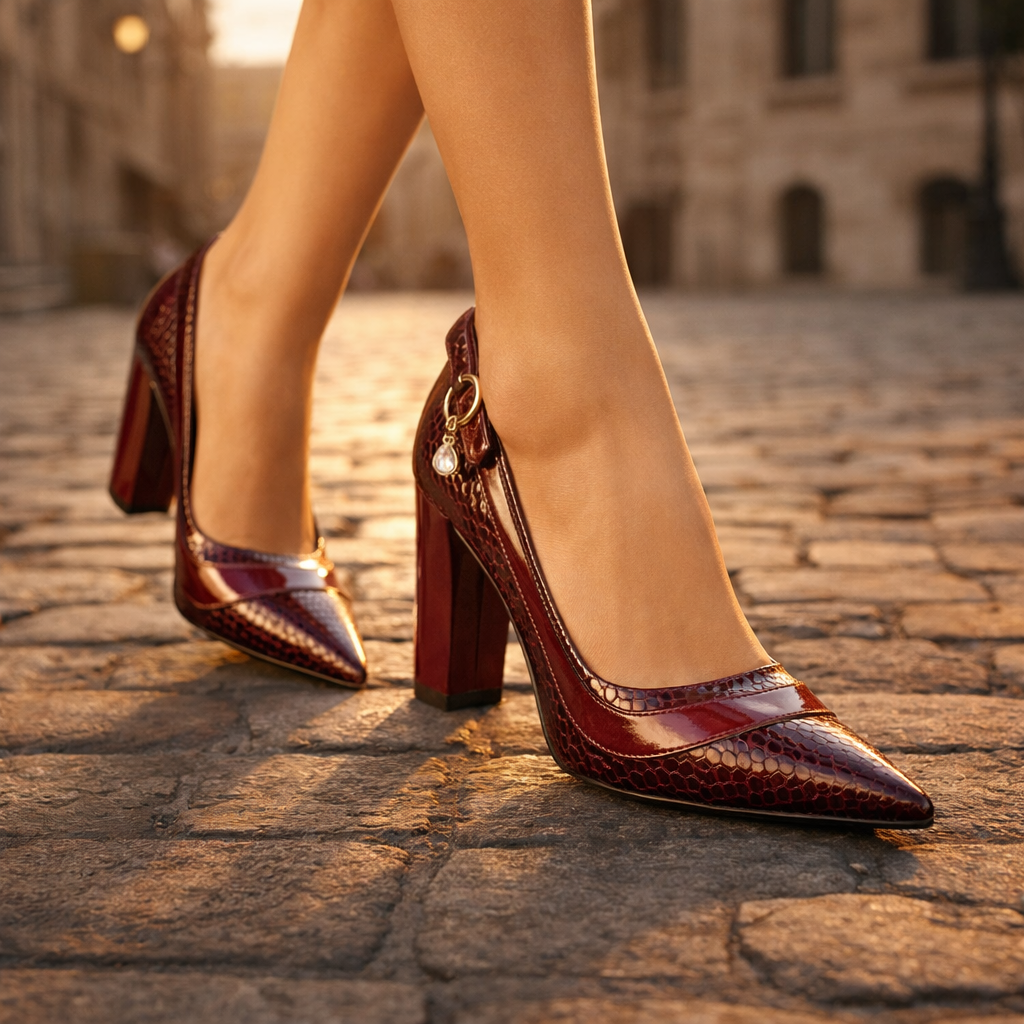 Zapatos de tacón Miles Scale