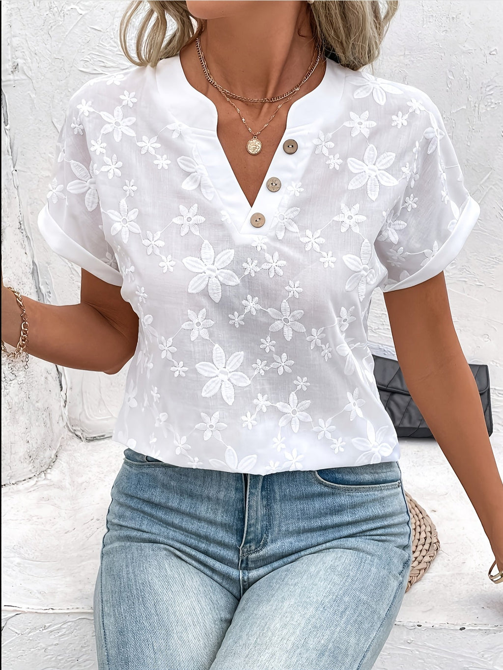 Blusa de flores Liana