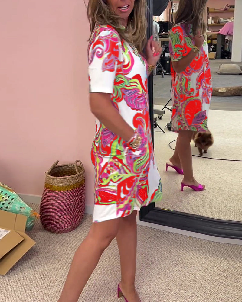 Vestido estampado Aria