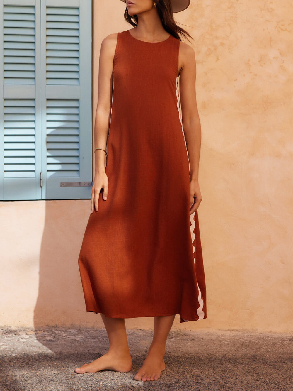 Vestido Stripes Side