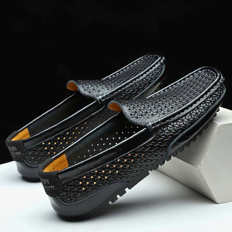 Mocasines de piel Hutton