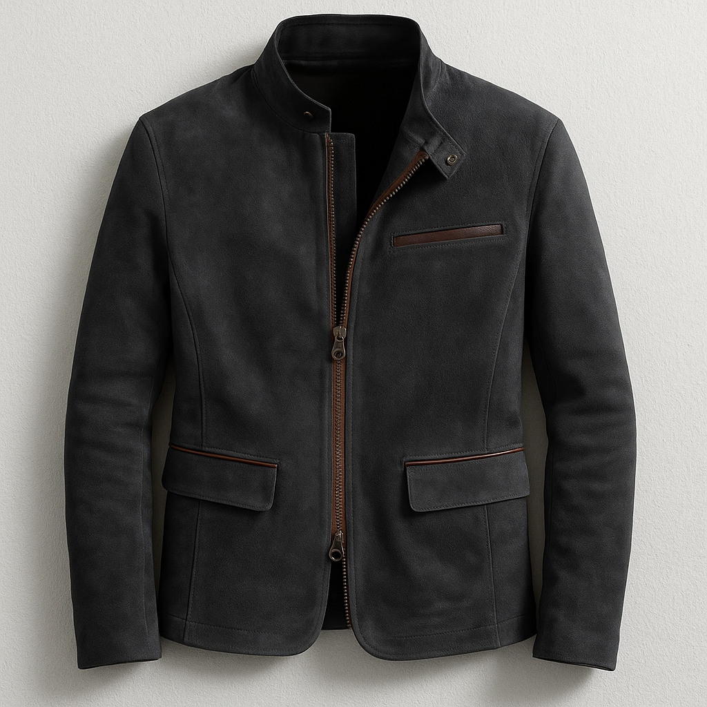 Chaqueta de ante Hugo