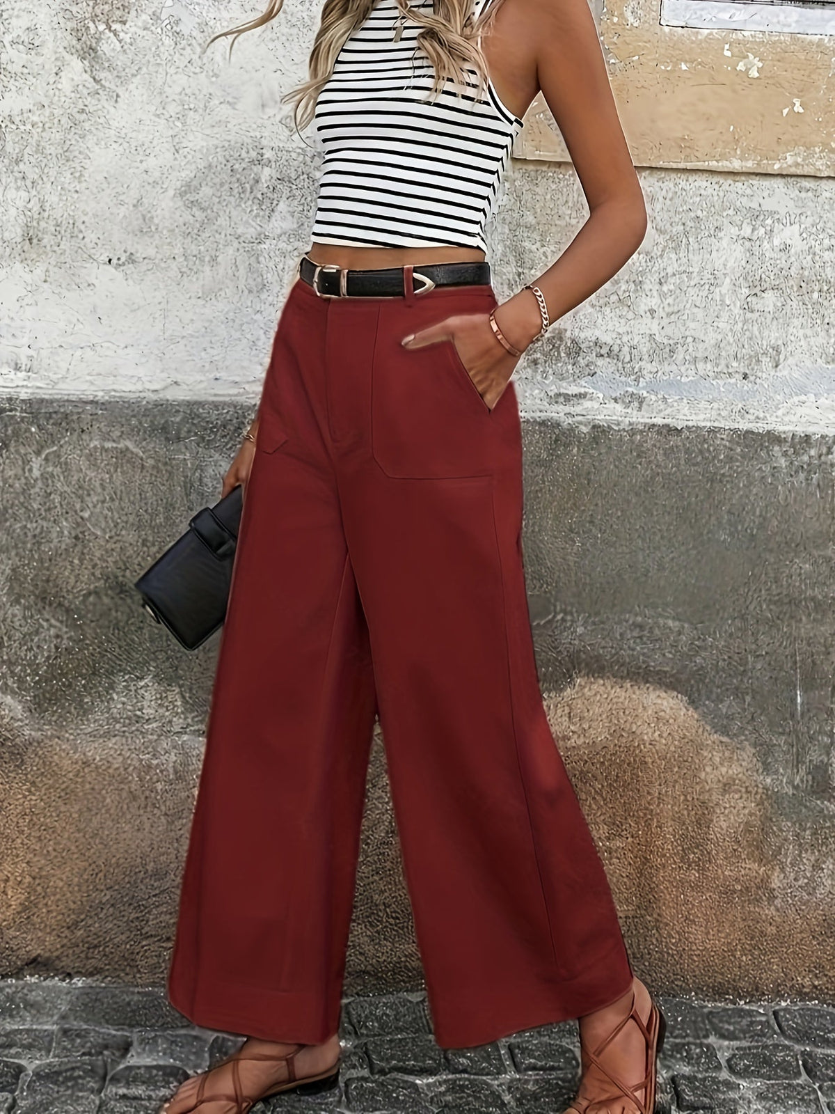 Pantalón Mara High-waisted