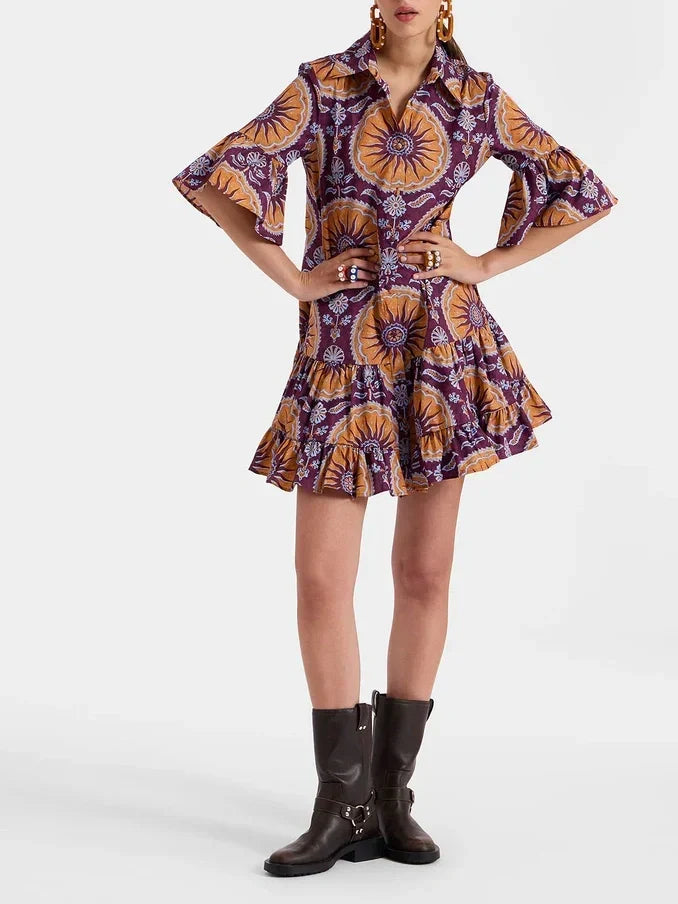 Vestido corto Dropped