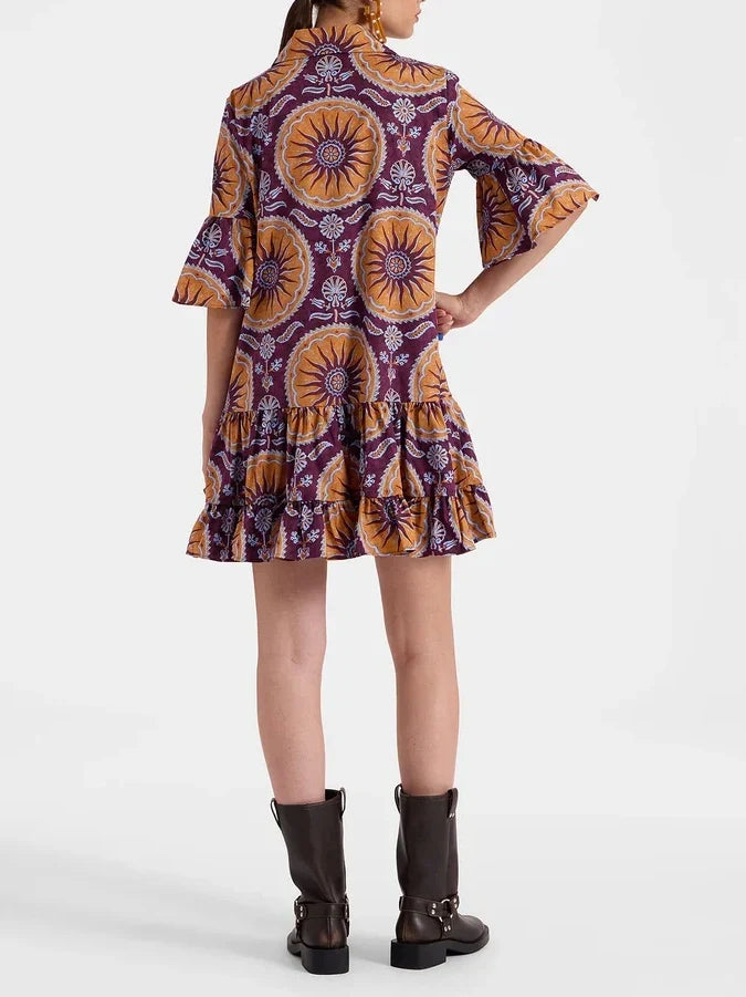 Vestido corto Dropped