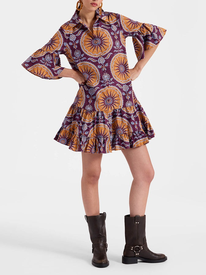 Vestido corto Dropped