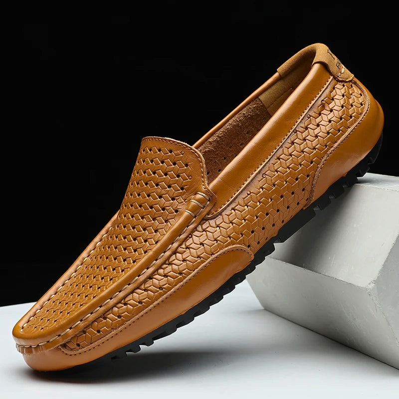 Mocasines de piel Hutton