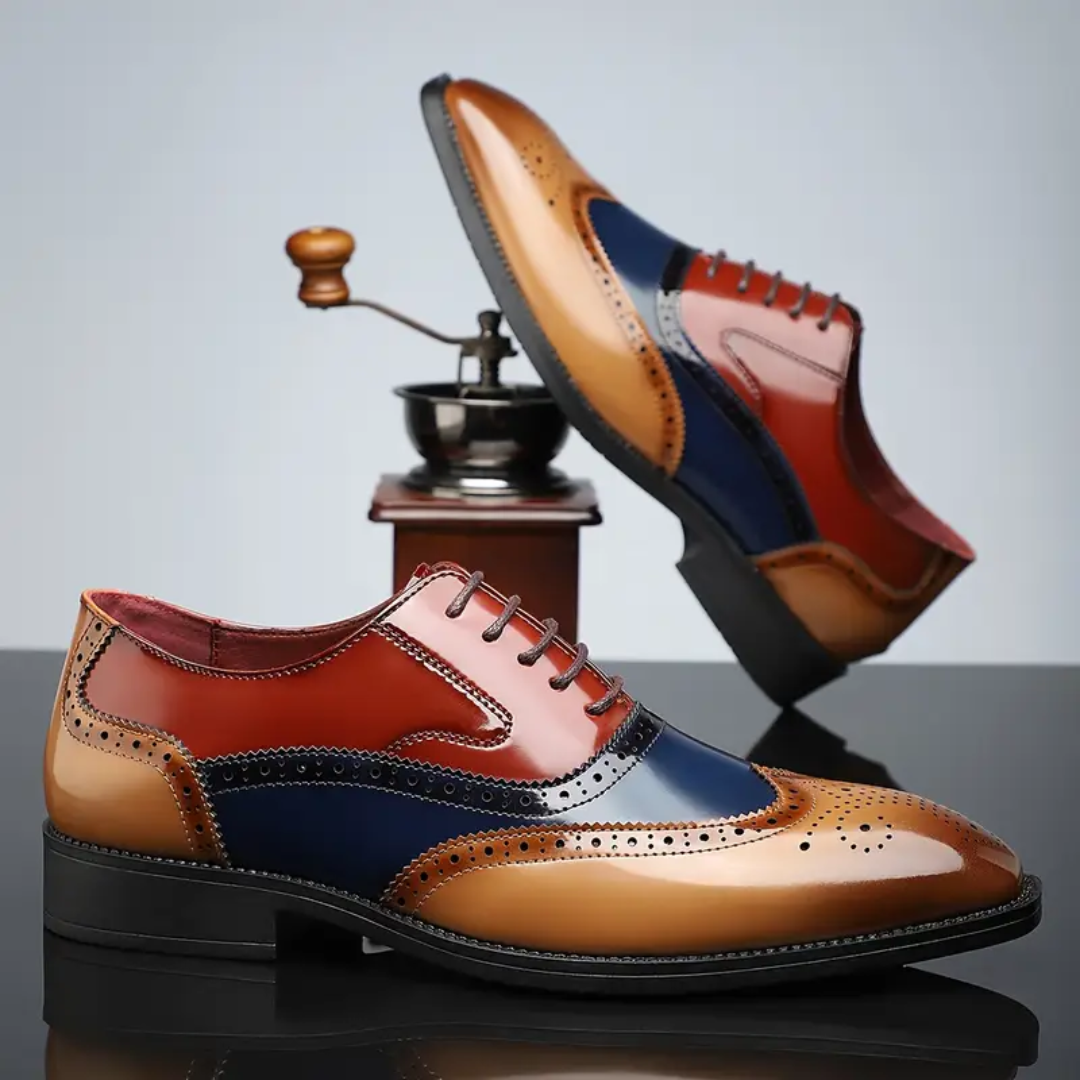 Zapatos brogue vintage Rhodes
