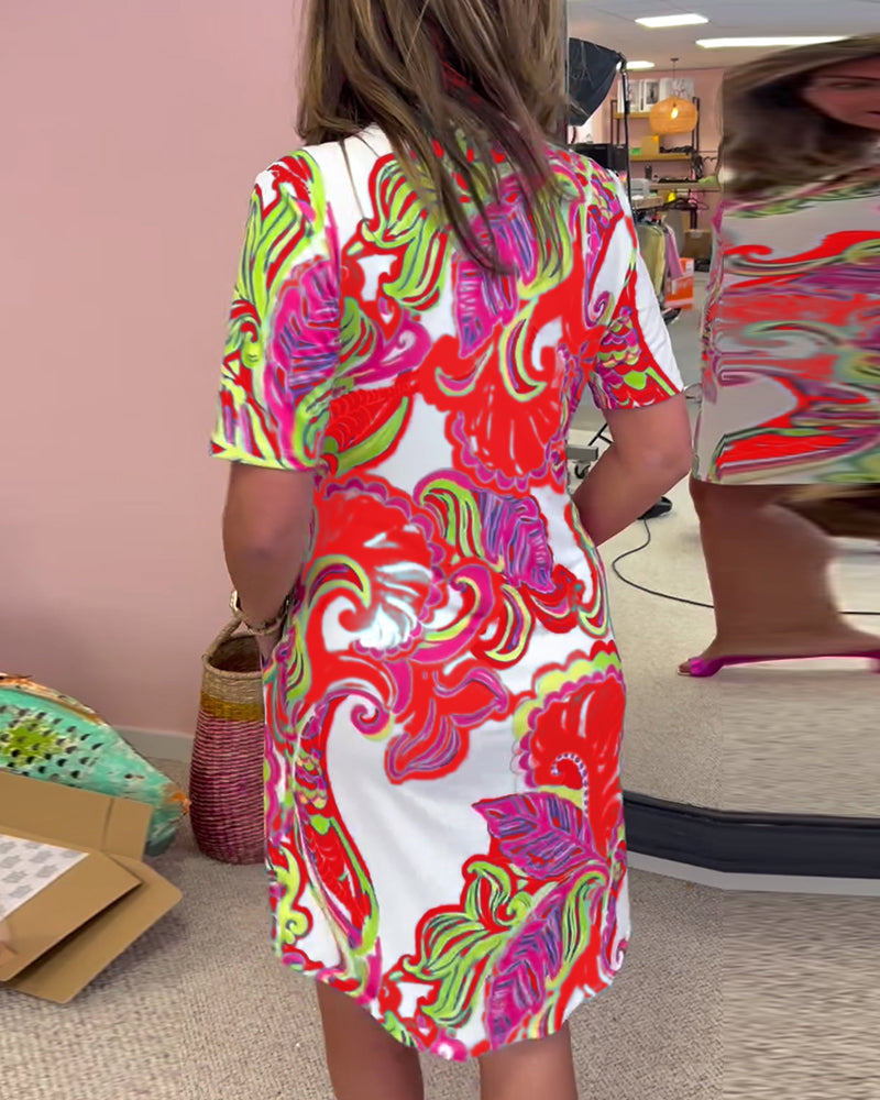 Vestido estampado Aria