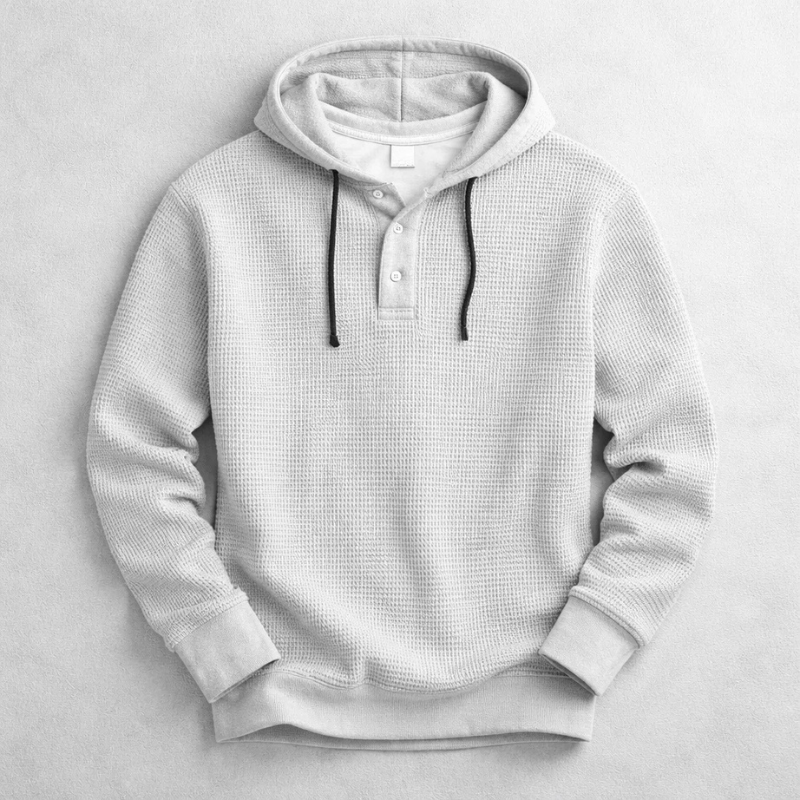 Sudadera con capucha Bromley Waffle