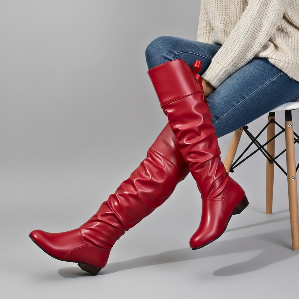 Botas de piel Anoura