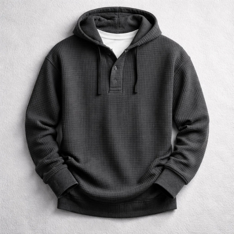 Sudadera con capucha Bromley Waffle