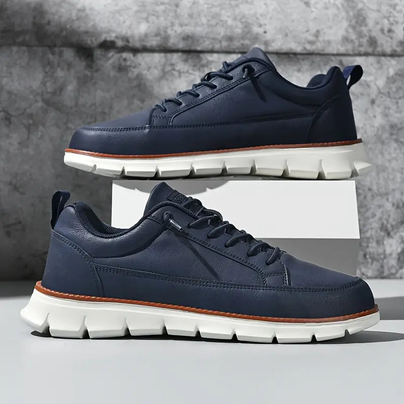 Zapatillas de piel Leo Crafted