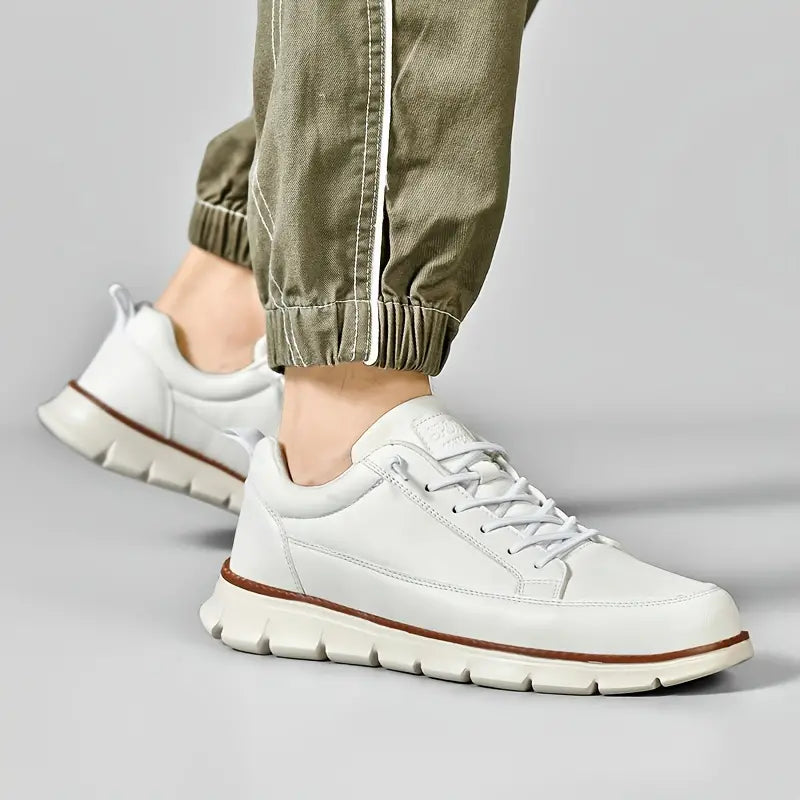 Zapatillas de piel Leo Crafted