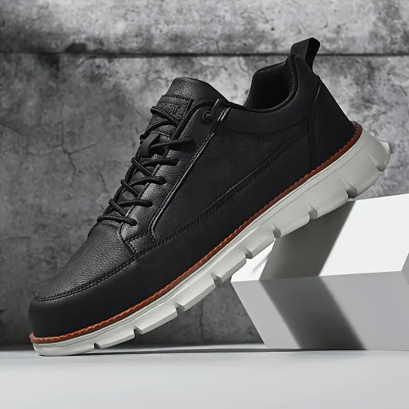 Zapatillas de piel Leo Crafted
