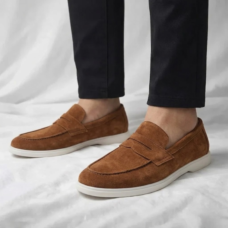 Mocasines de ante Bancroft