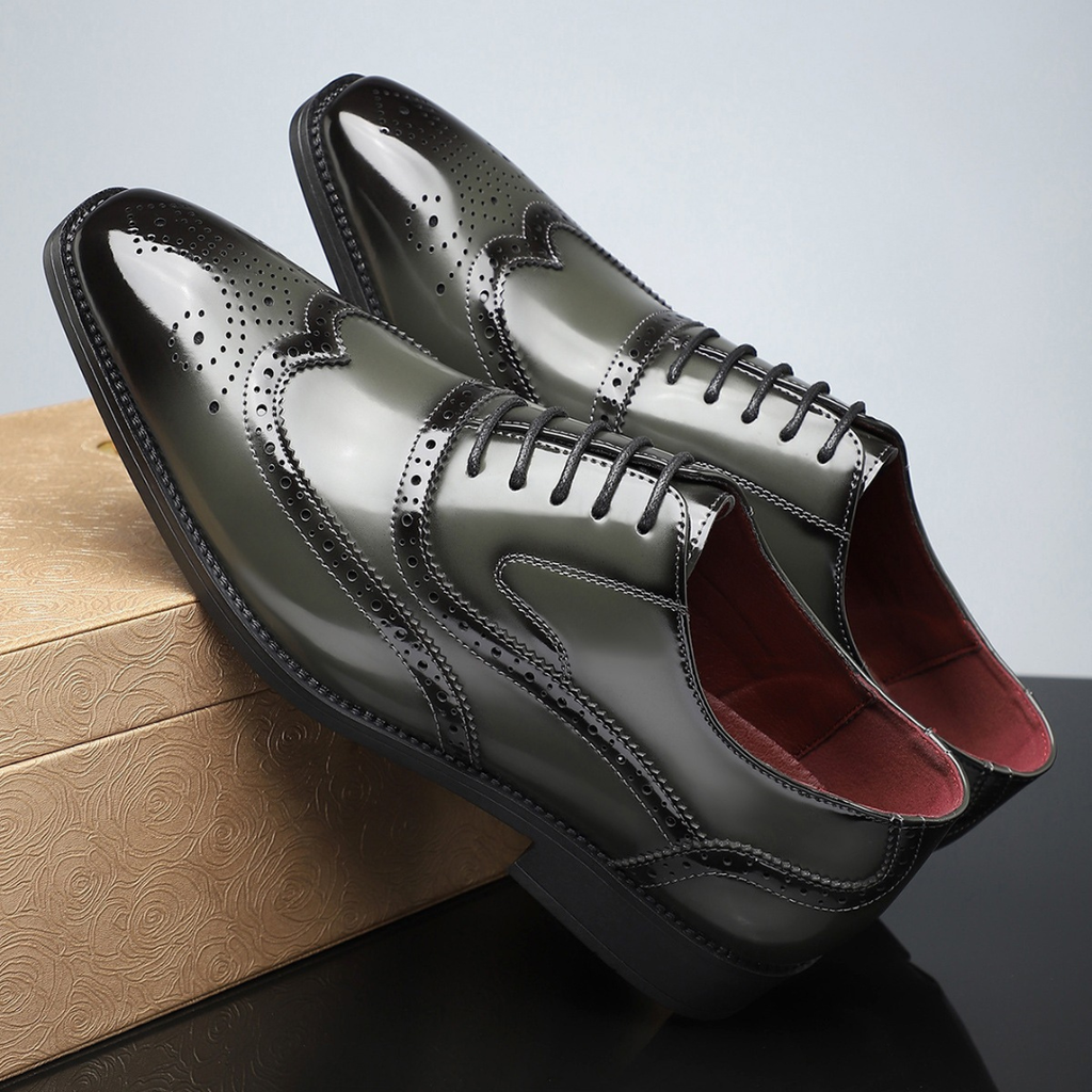 Zapatos brogue vintage Rhodes
