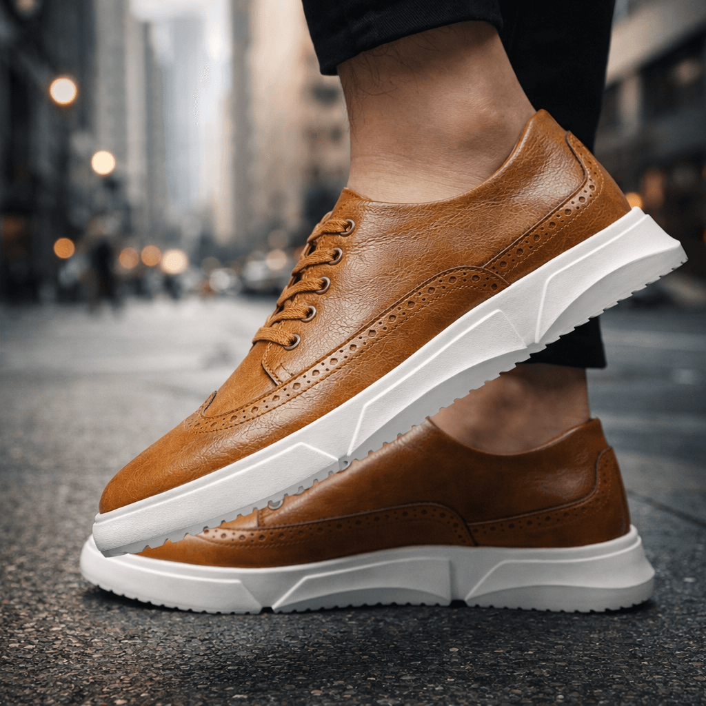 Zapatillas de piel Hutton Heritage