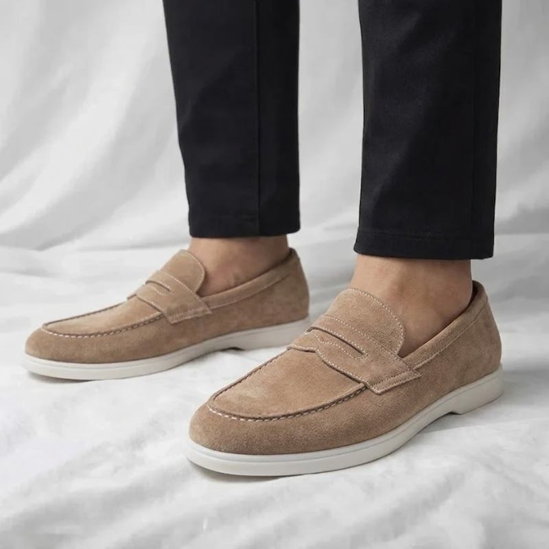 Mocasines de ante Bancroft
