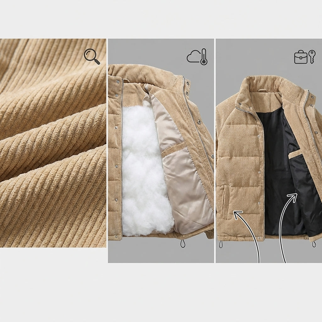 Chaqueta acolchada Arden