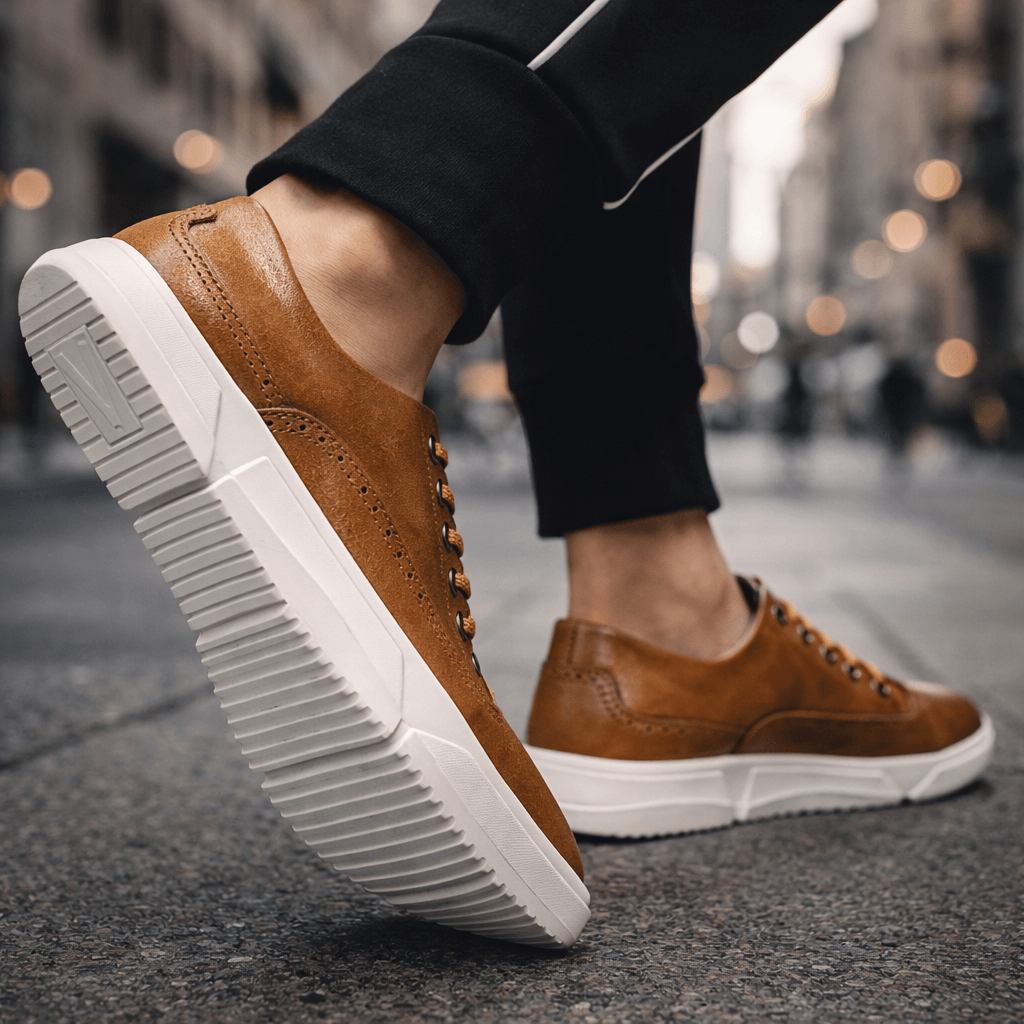 Zapatillas de piel Hutton Heritage