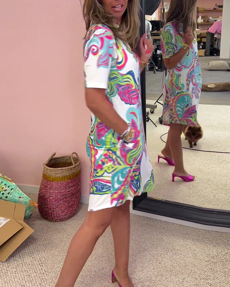 Vestido estampado Aria