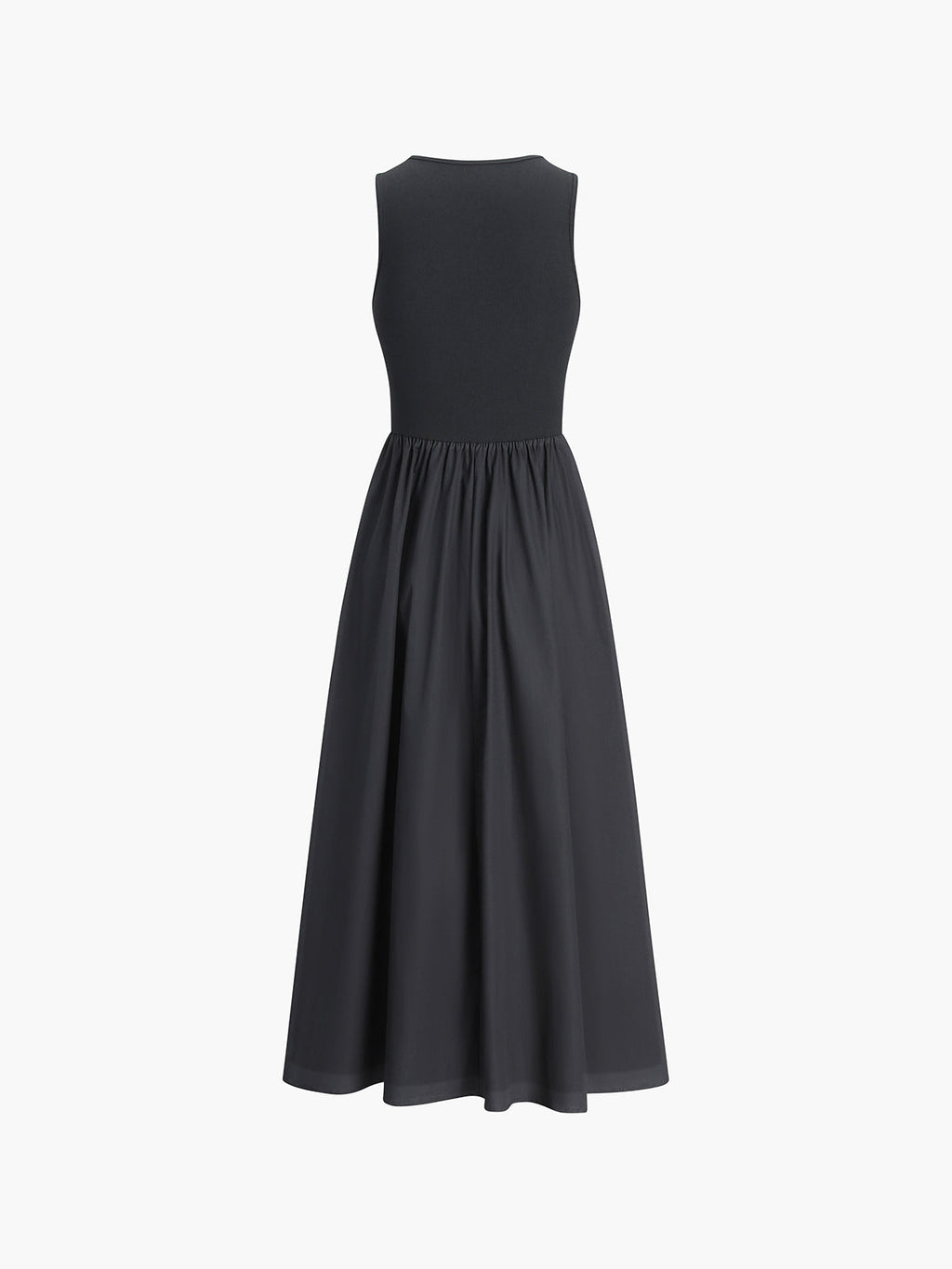 Vestido con cuello redondo Leisure