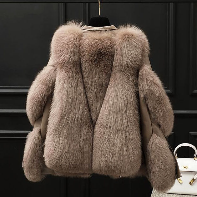 Chaqueta de pelo sintético Harlow Faux
