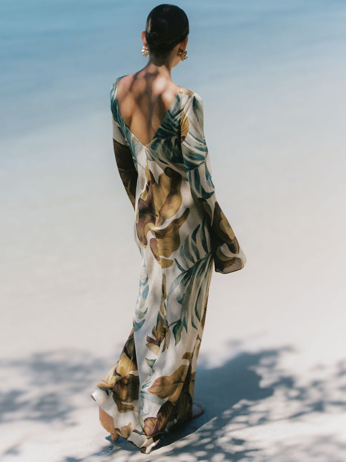 Vestido largo Hand Drawn